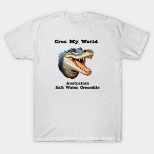 Australian Salt Water Crocodile T-Shirt